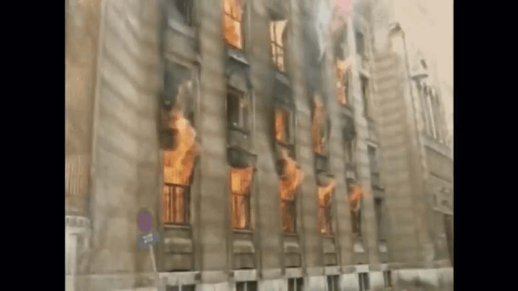 On this day, a councilor was set on fire: about 2 million books were burned in the act of the aggressor