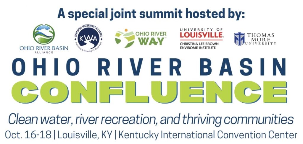 Registration Open! Ohio River Basin Confluence Summit Set For Oct. 16-18 In Louisville, KY