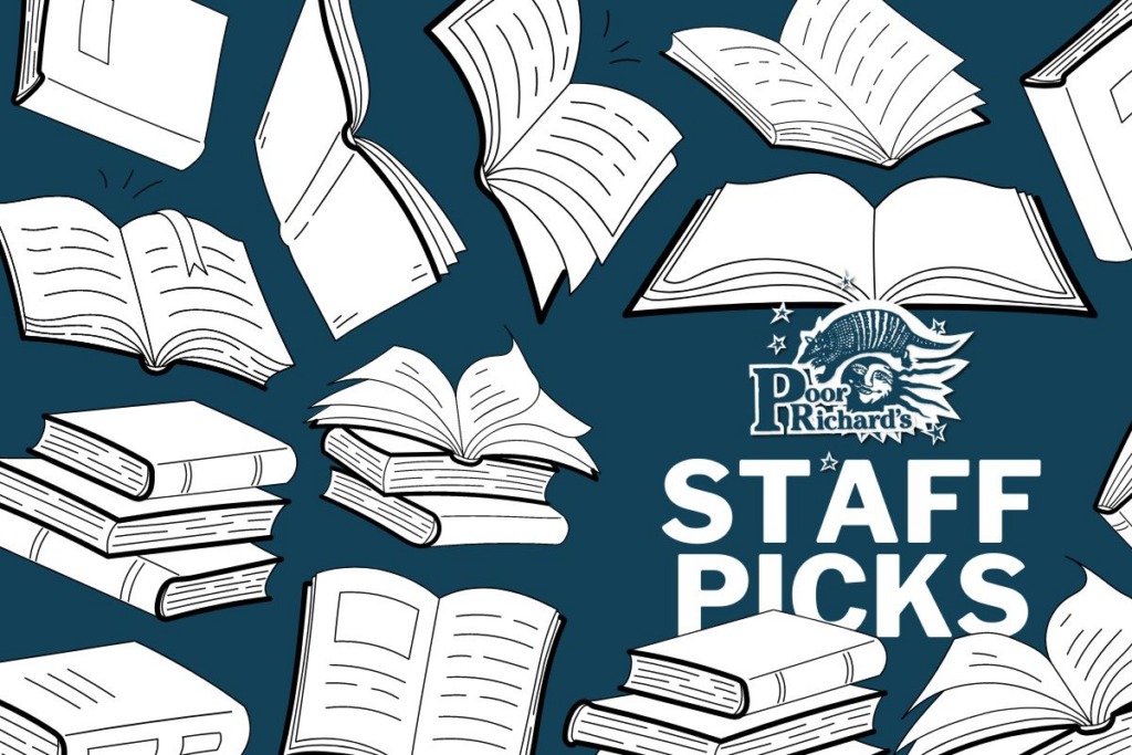 Poor Richard's Books has titles on personality, fire and environment