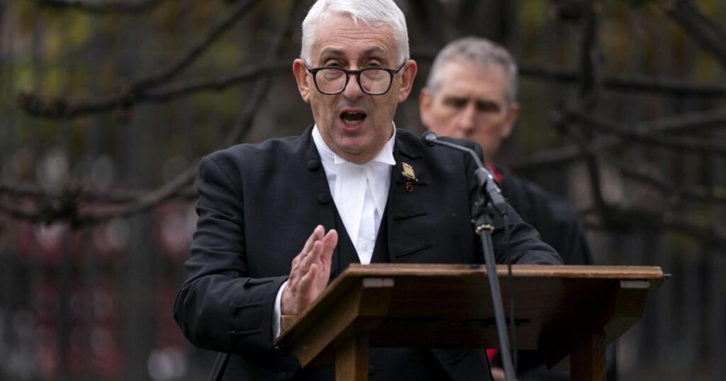 Lindsay Hoyle blocks release of emails sent to Israeli politicians