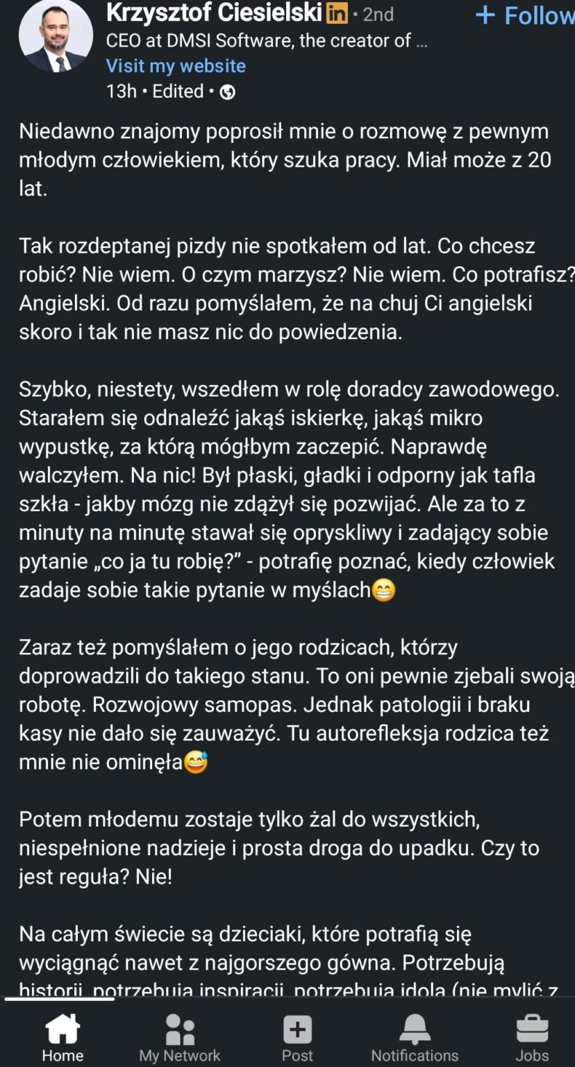 Biznes Po Polsku. Na LinkedIn.