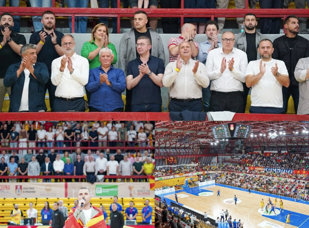 Scandal: Serious anti-Albanian chants in the eyes of leaders at the North Macedonia – Romania basketball match