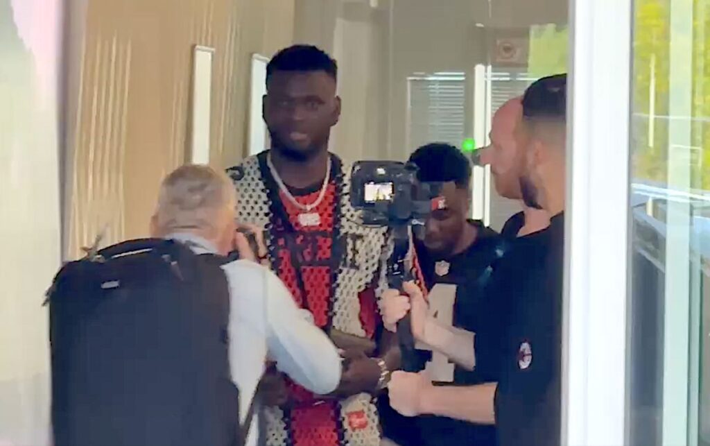 Victor Boniface arrives in Italy ahead of AC Milan move victor boniface