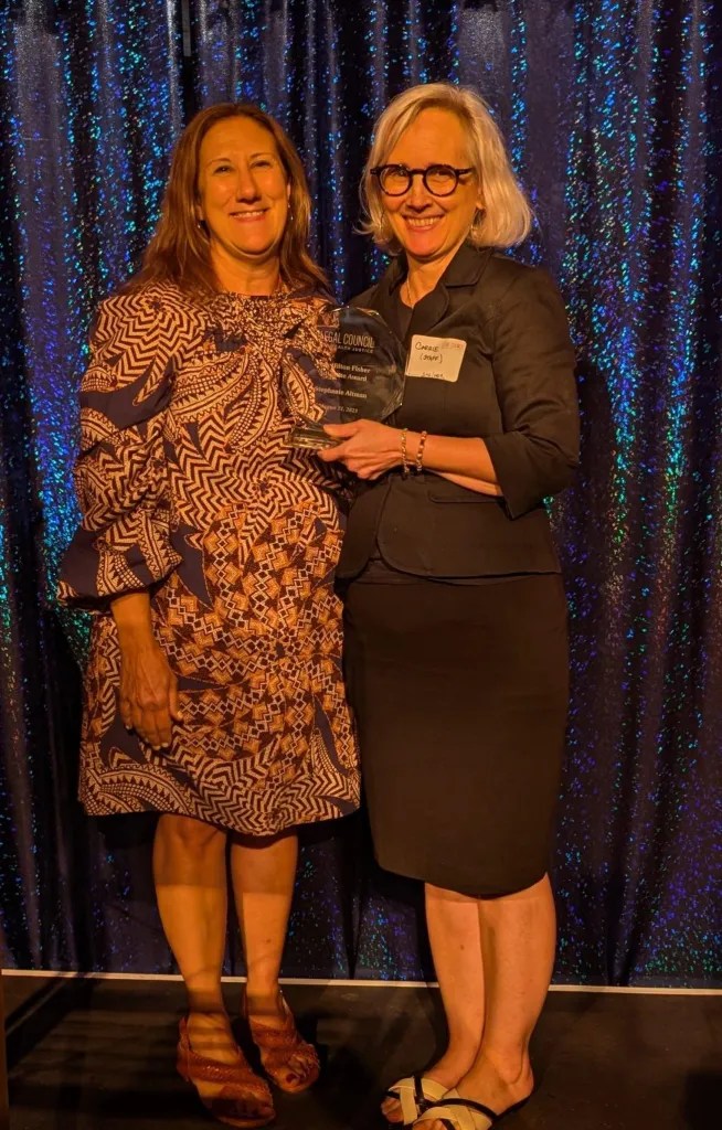 Stephanie Altman and Carrie Chapman. Photo by Carrie Maxwell