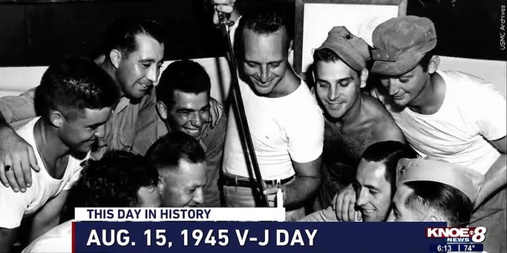WWII victory over Japan announced on Aug. 15, 1945 WWII victory over Japan announced on Aug. 15, 1945