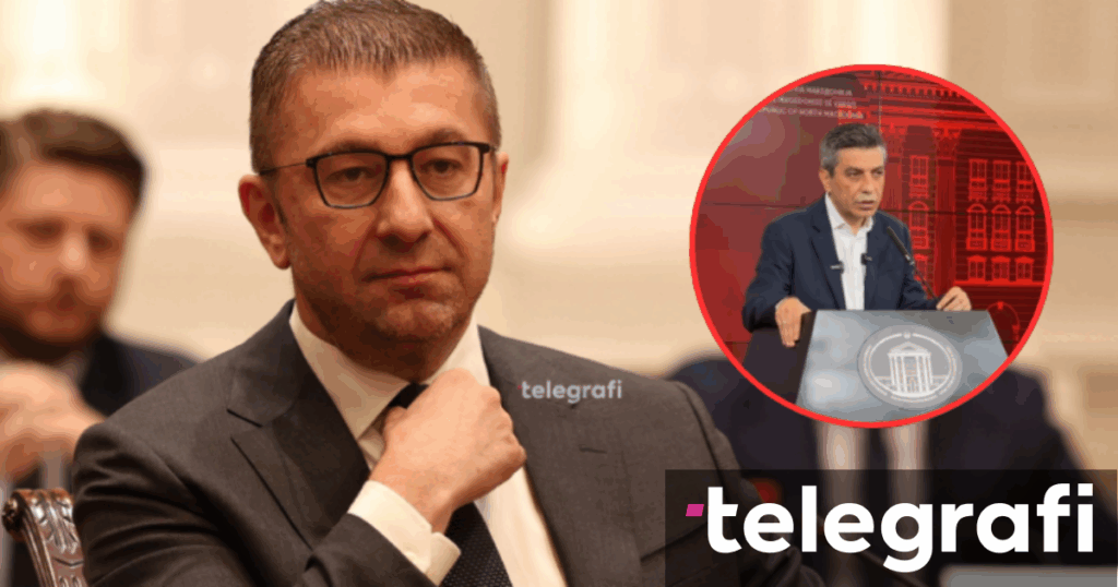 Mickoski and Mexhiti have different opinions about the KLA war in Macedonia - Telegraph