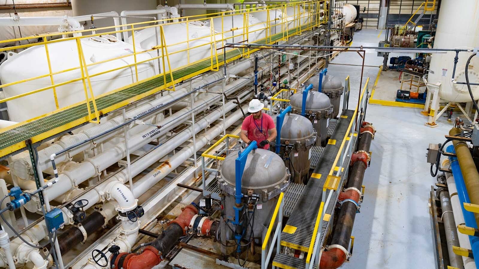 Uranium Energy Corp.’s Irigaray plant in Powder River Basin. Thanks in part to recent fast-tracking by the Trump administration, UEC is poised to significantly expand its operations in Wyoming. (UEC)