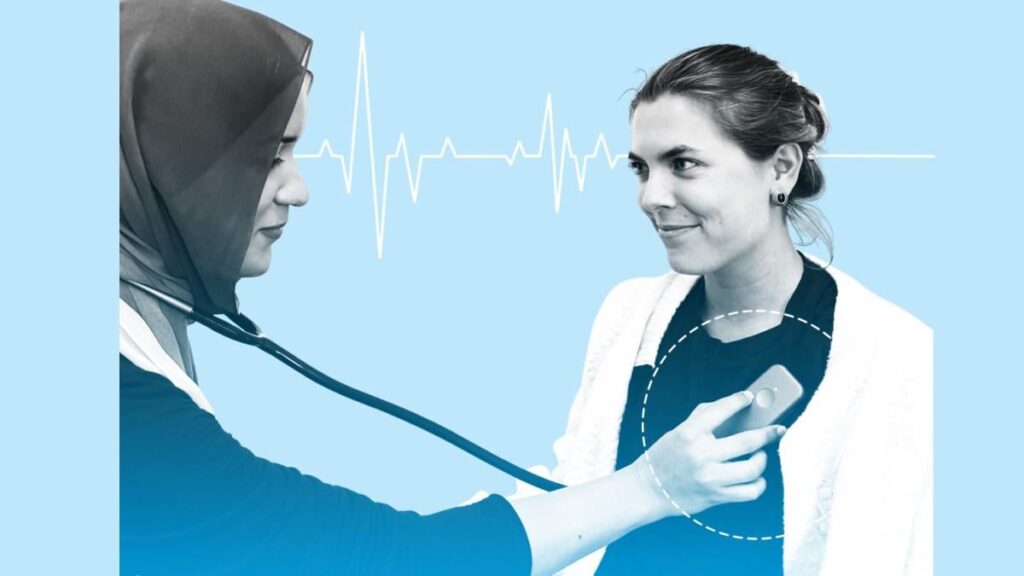 AI-powered stethoscope detects heart disease in just 15 seconds
