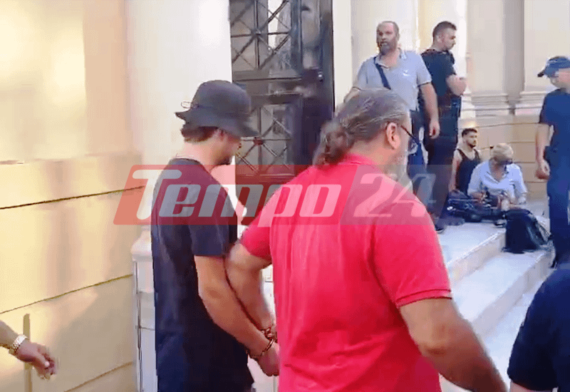 Patras: The 25 -year -old's new deadline was arrested for fire in the Nursing Home - Monday in the investigator, his father collapsed outside the courts