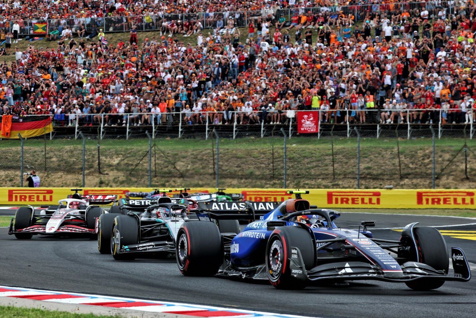 Albon was optimistic but he, Sainz didn’t deserve points in Hungary Alexander Albon, Carlos Sainz, Hungarian GP, F1, Williams