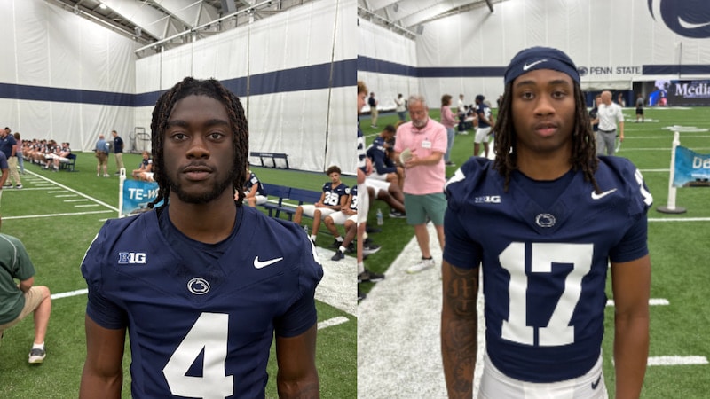 Penn State Football: Kenny Woseley and Tyseer Denmark Carry High School Bond Into Happy Valley Woseley and Denmark, 2025 PSU Media