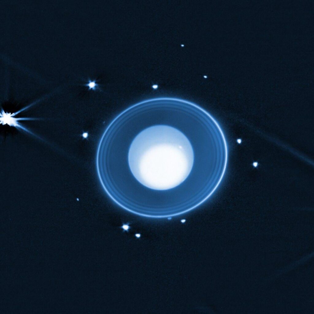 James Webb Space Telescope discovered a new moon orbiting Uranus