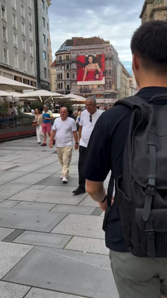 Yuji meets Georgian people