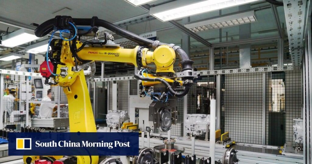 China installed 290,000 industrial robots in 2024; twice as many as the EU, Japan & the US, the other top 4 nations combined.