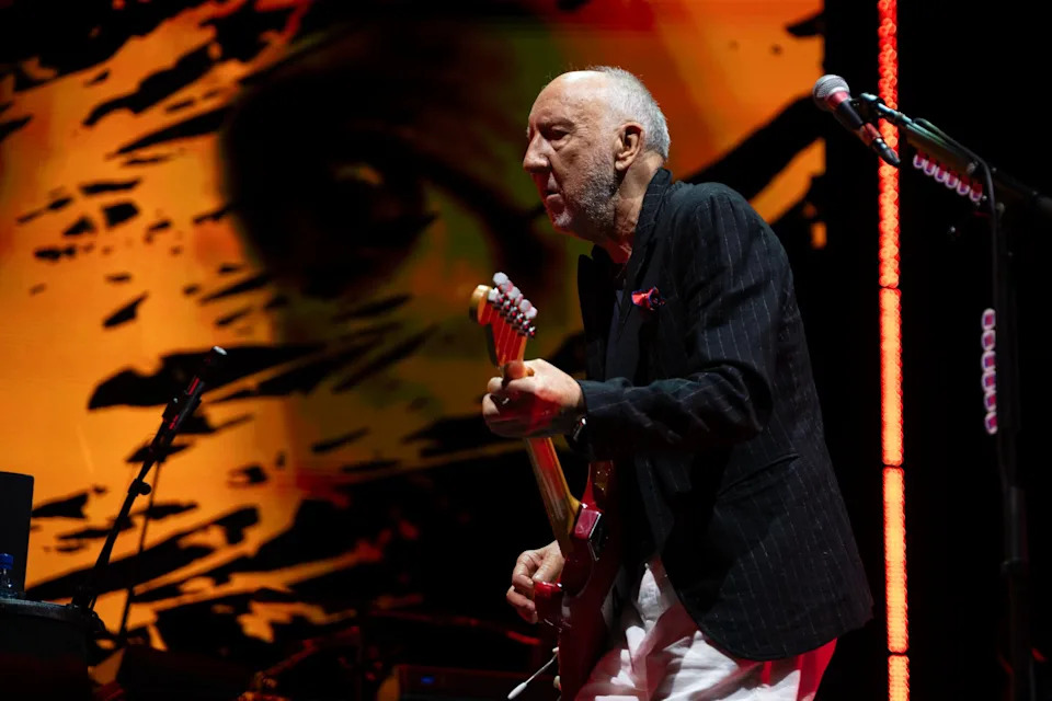 The Who perform at the Prudential Center in Newark, N.J. as part of 