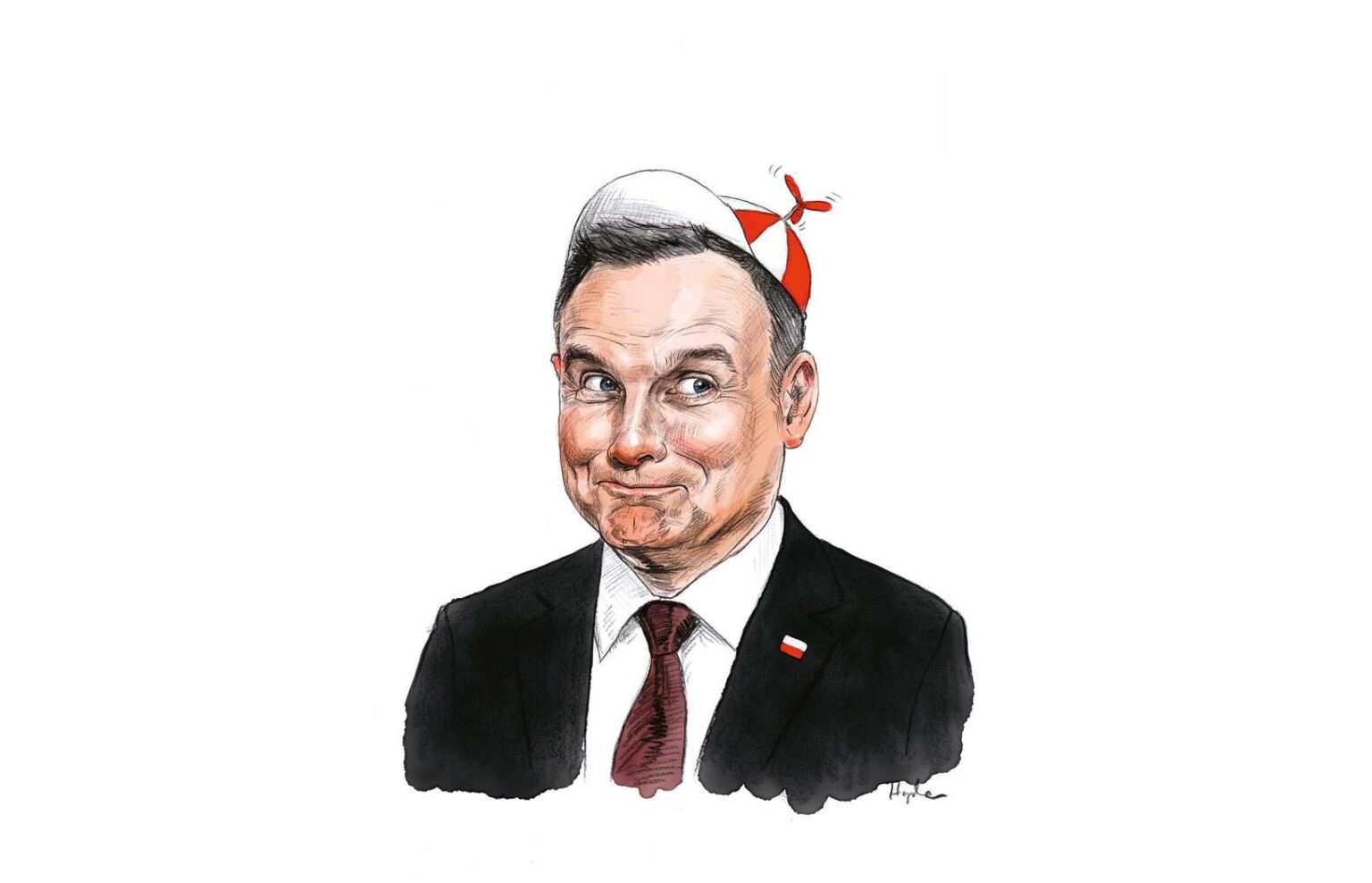 Andrzej Duda, a rabbit on the throne. We say goodbye to the president who has never grown up to this function Andrzej Duda, a rabbit on the throne. We say goodbye to the president who has never grown up to this function