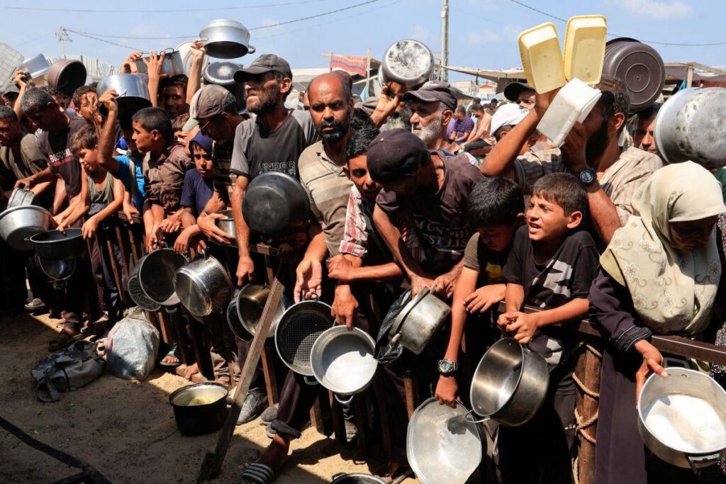 Official famine in Gaza [σύμφωνα με τον ΟΗΕ]1st in the Middle East- Causes Israel, what is answering