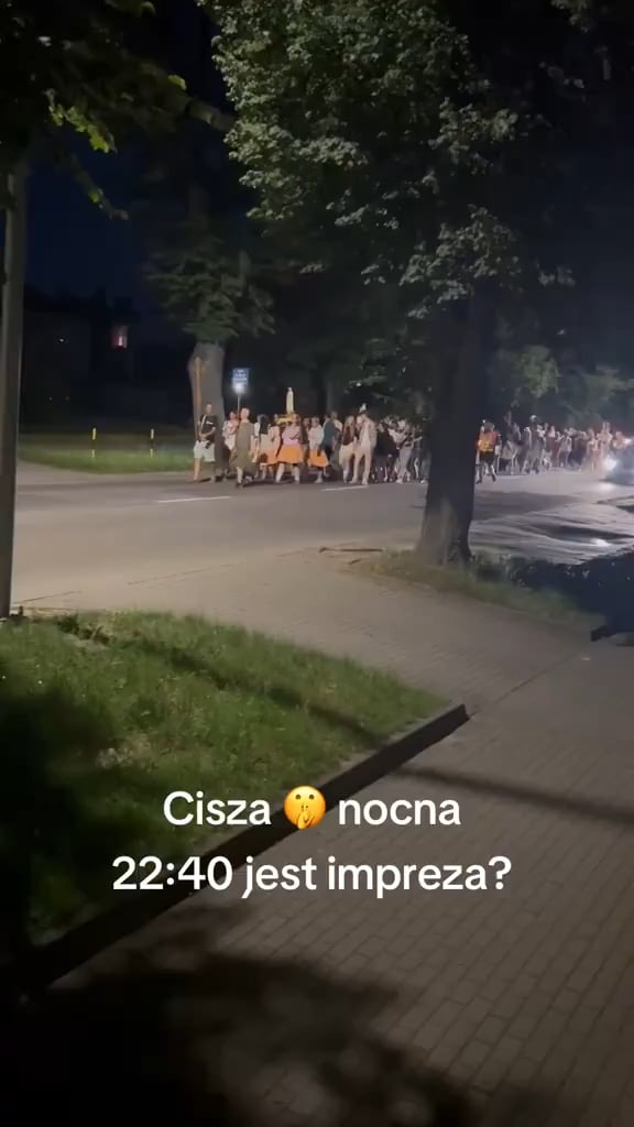 Do they have to flaunt it like that even at night?