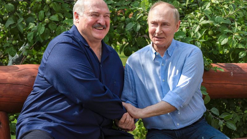 Putin says Russia’s hypersonic missile has entered service and will be deployed in Belarus