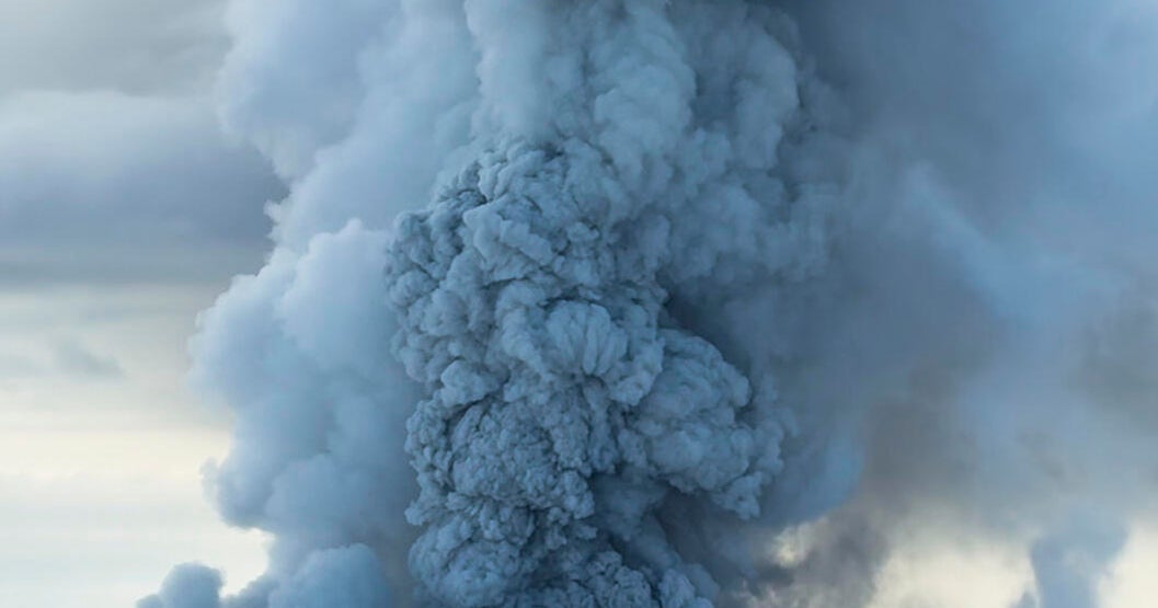 Russia Volcanic Eruption 