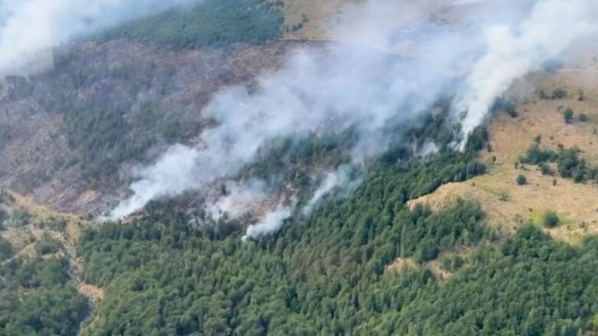 Fire situation in Kosovo, 23 fires in total, 11 of them active and 12 localized