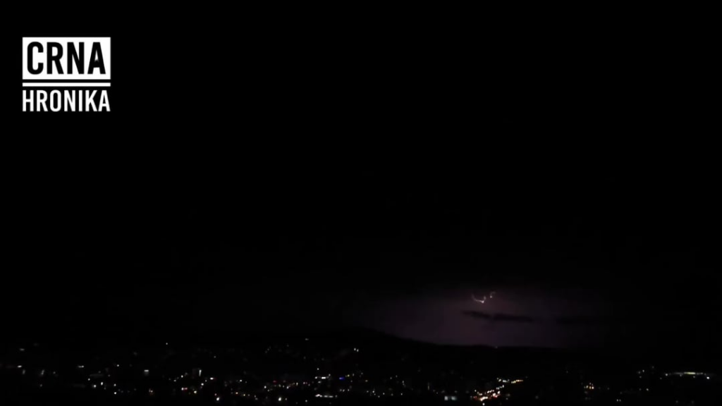 Sarajevo storm recording
