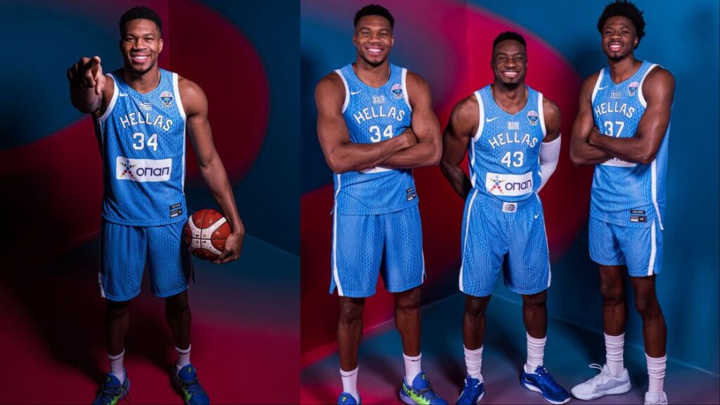 Giannis Antetokounmpo: Nigerian Freak and brothers set to represent Greece at EuroBasket