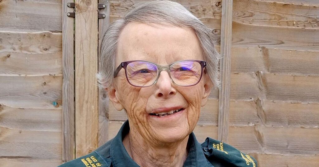 UK's oldest first responder still saving lives at 88 and says she'll never stop