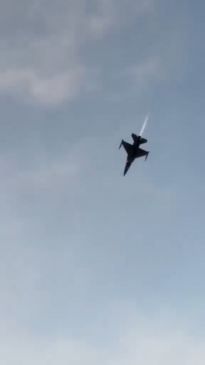 F16 crashed in Radom