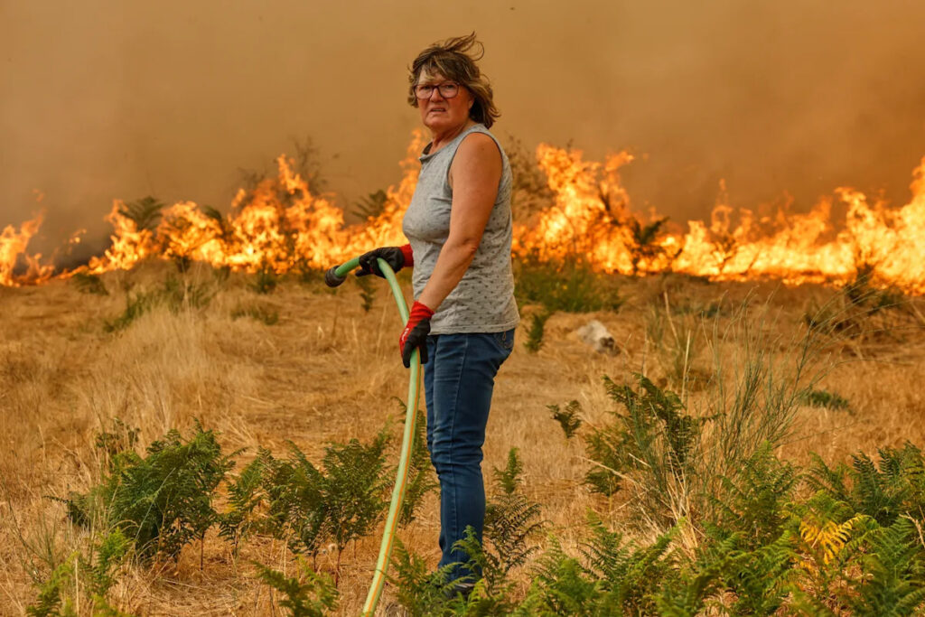Spain, Portugal, and Greece battle wildfires as heatwave is expected to last for days Yahoo news home