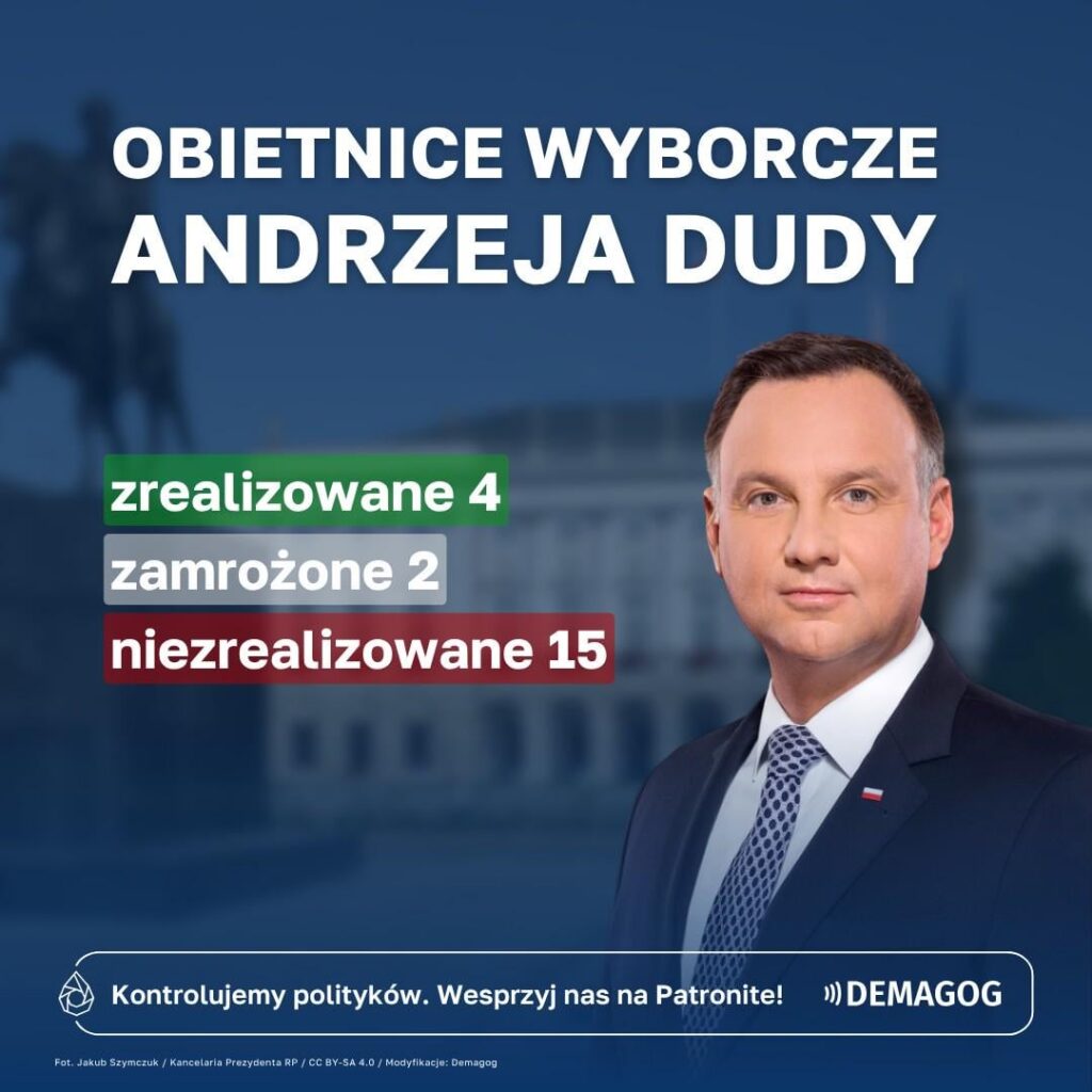 Andrzej Duda's election promises
