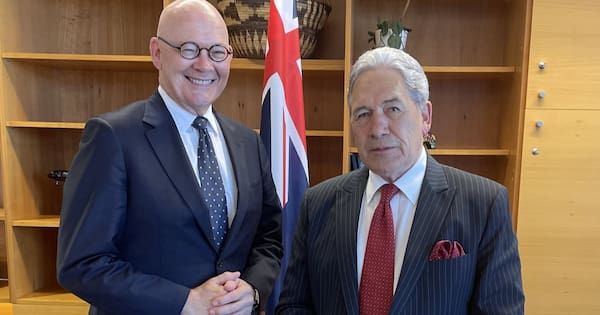 Winston Peters announces new US ambassador