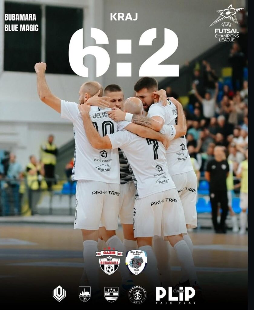 Futsal Club MNK Bubamara Cazin placed in the main round of the Champions League!