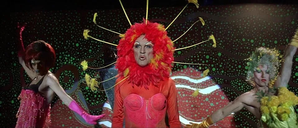 Stamp, center, with Guy Pearce and Hugo Weaving in <i>The Adventures of Priscilla, Queen of the Desert </i>(1994).<span class="copyright">Metro-Goldwyn-Mayer Studios Inc./IMDB</span>