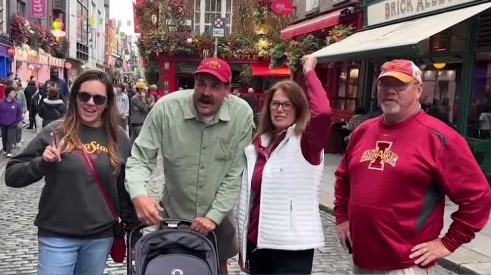 Cyclones fans and KCCI team travel to Ireland for season opener