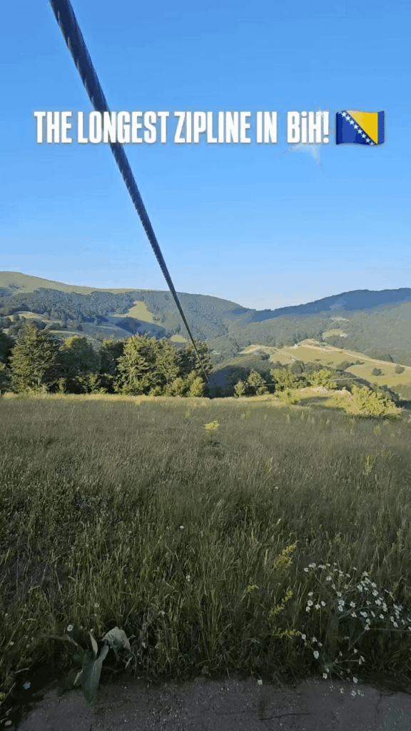 Longest Zipline in Bosnia and Herzegovina - Magic Space Zipline