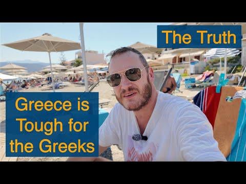 Life in Greece is HARD for the Greeks. Greece is NOT doing so Great.