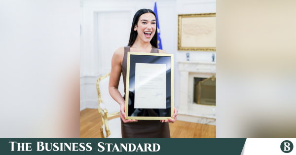 Dua Lipa granted Kosovo citizenship