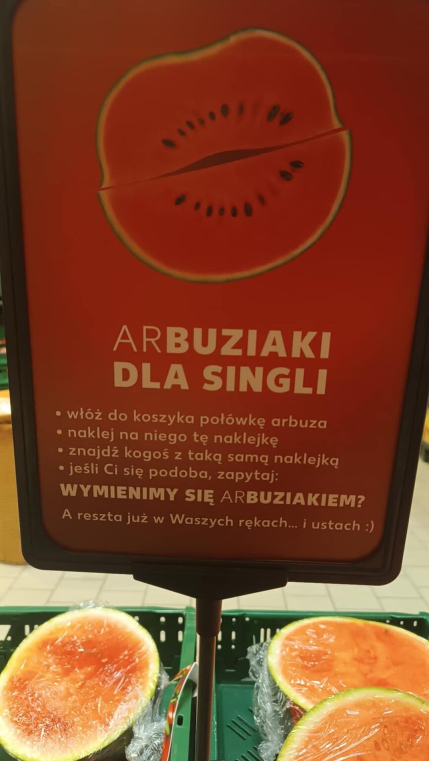 Kaufland is playing at Tinder xD