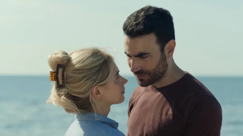 Imogen Poots and Brett Goldstein in Apple's 