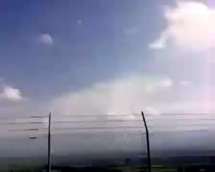 Georgian troops destroy first enemy aircraft TU- 22M3, Russo-Georgian war, 09.08.08.