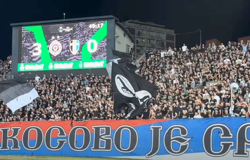Partizan Belgrade is also fined by UEFA for the scandalous banner "Kosovo is Serbia"