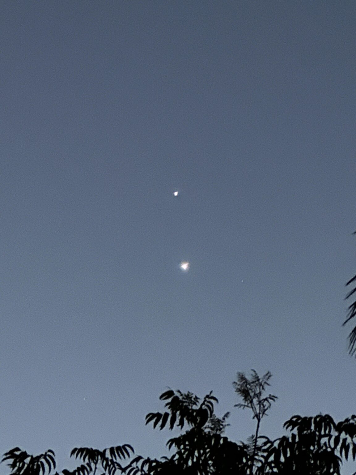 Venus and Gemini early morning western us.