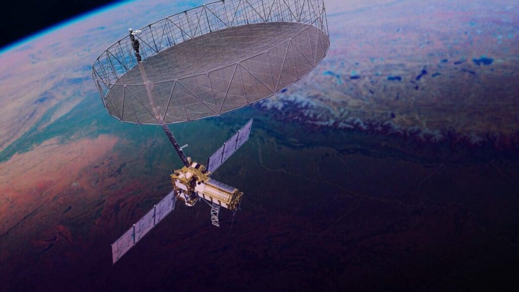 This Newly Launched Satellite Just 'Bloomed' a Record-Breaking Antenna in Orbit (NASA + ISRO research satellite "NISAR")