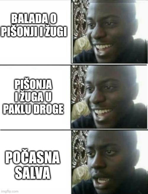 When you find out listening to the honorary salvo that Pishonja died in the war IRL.
