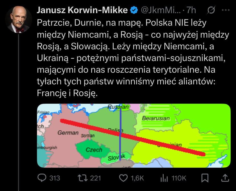 Geostrateg explains the location of Poland after a meeting in Alaska