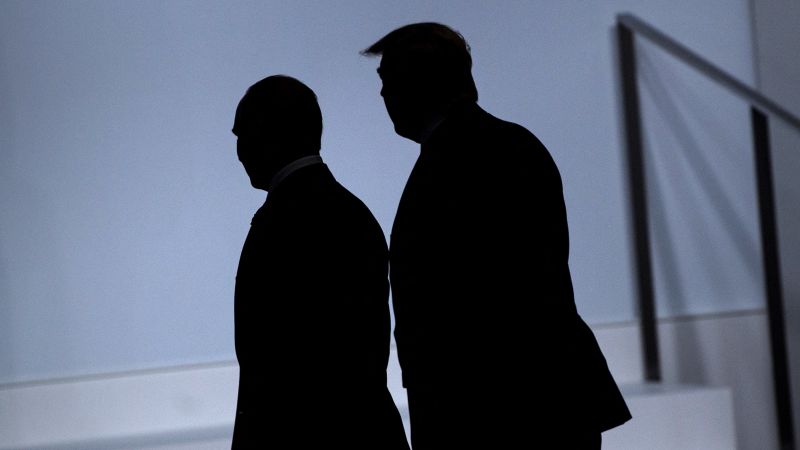 Trump says he’ll be feeling out Putin as US officials rush to finalize details of Alaska summit