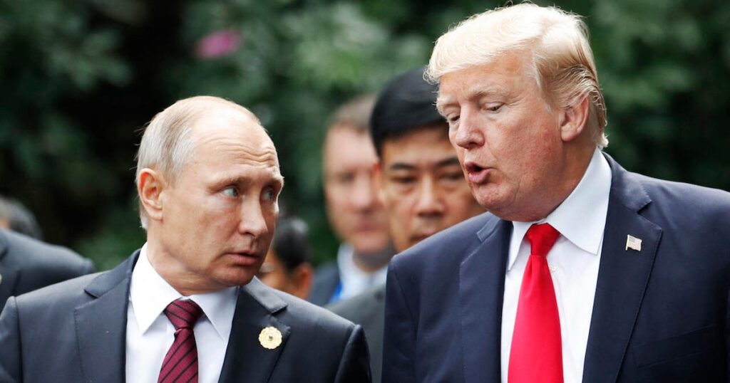 Trump says there's a "good chance" he'll meet with Putin and Zelenskyy as Russia sanction deadline looms