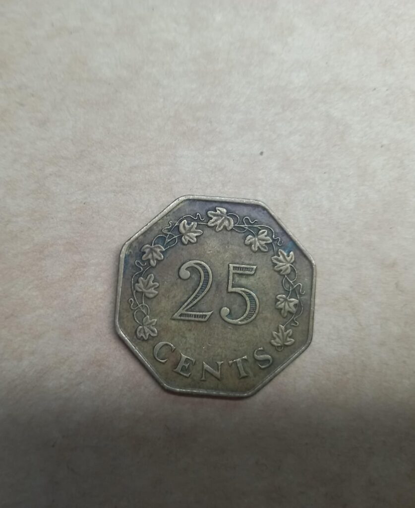 Old Maltese coin
