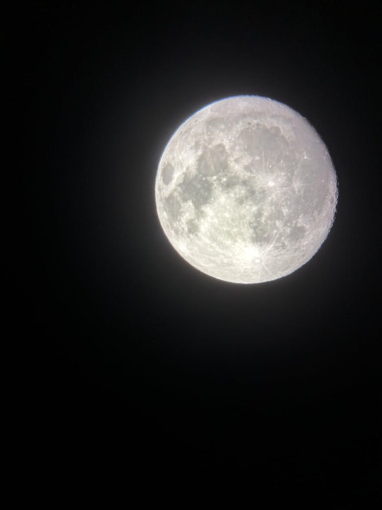 The Moon through my telescope